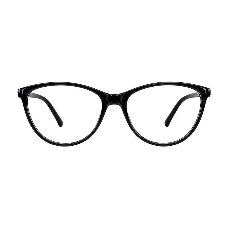 Designer Cat-Eye Eyeglass Frame – Lightweight Acetate Optical Glasses | OS JJ 3210-zoom-