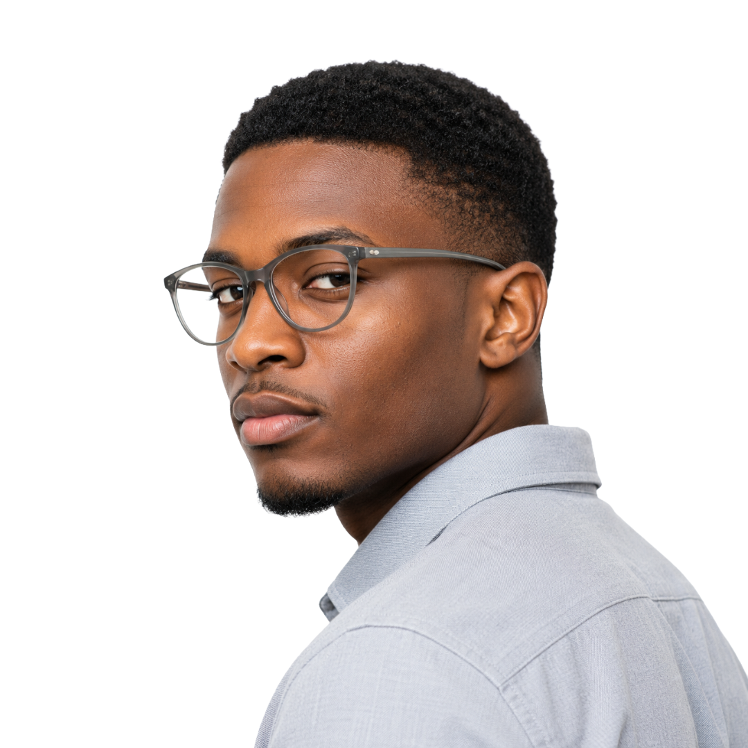 Designer Cat-Eye Eyeglass Frame – Lightweight Acetate Optical Glasses | OS JJ 3210-45