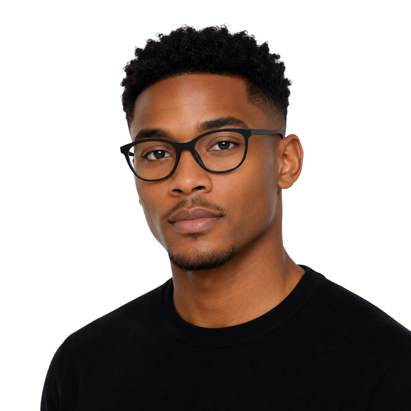 Designer Cat-Eye Eyeglass Frame – Lightweight Acetate Optical Glasses | OS JJ 3210-zoom-