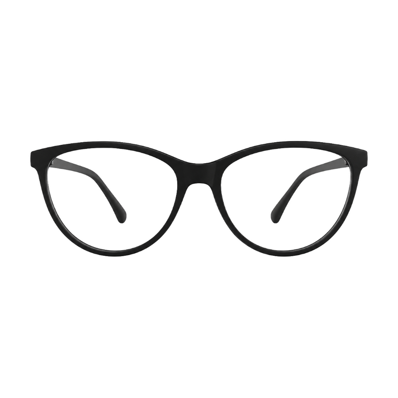 Designer Cat-Eye Eyeglass Frame – Lightweight Acetate Optical Glasses | OS JJ 3210-zoom-