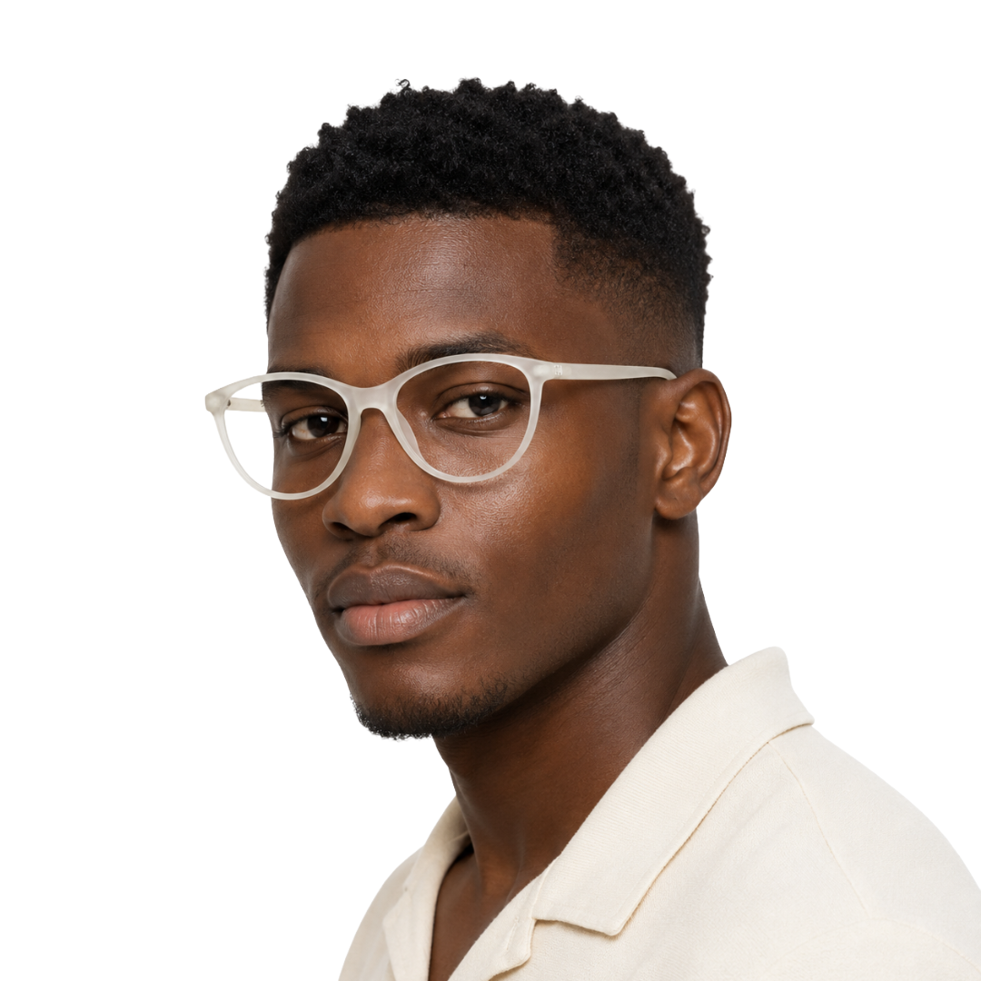Designer Cat-Eye Eyeglass Frame – Lightweight Acetate Optical Glasses | OS JJ 3210-zoom-63