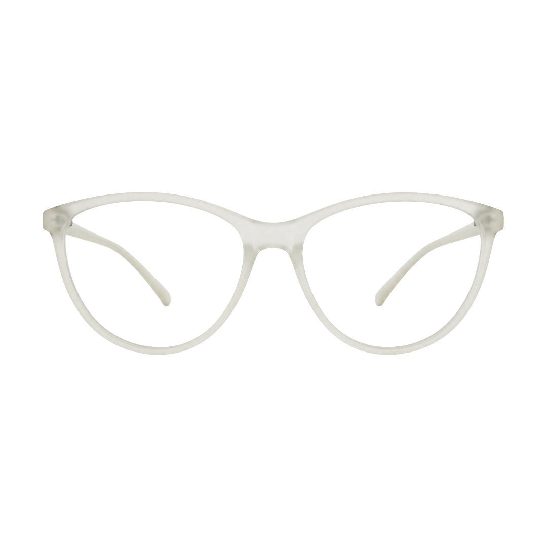 Designer Cat-Eye Eyeglass Frame – Lightweight Acetate Optical Glasses | OS JJ 3210-55