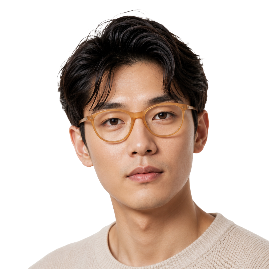 Designer Cat-Eye Eyeglass Frame – Lightweight Acetate Optical Glasses | OS JJ 3210-zoom-88
