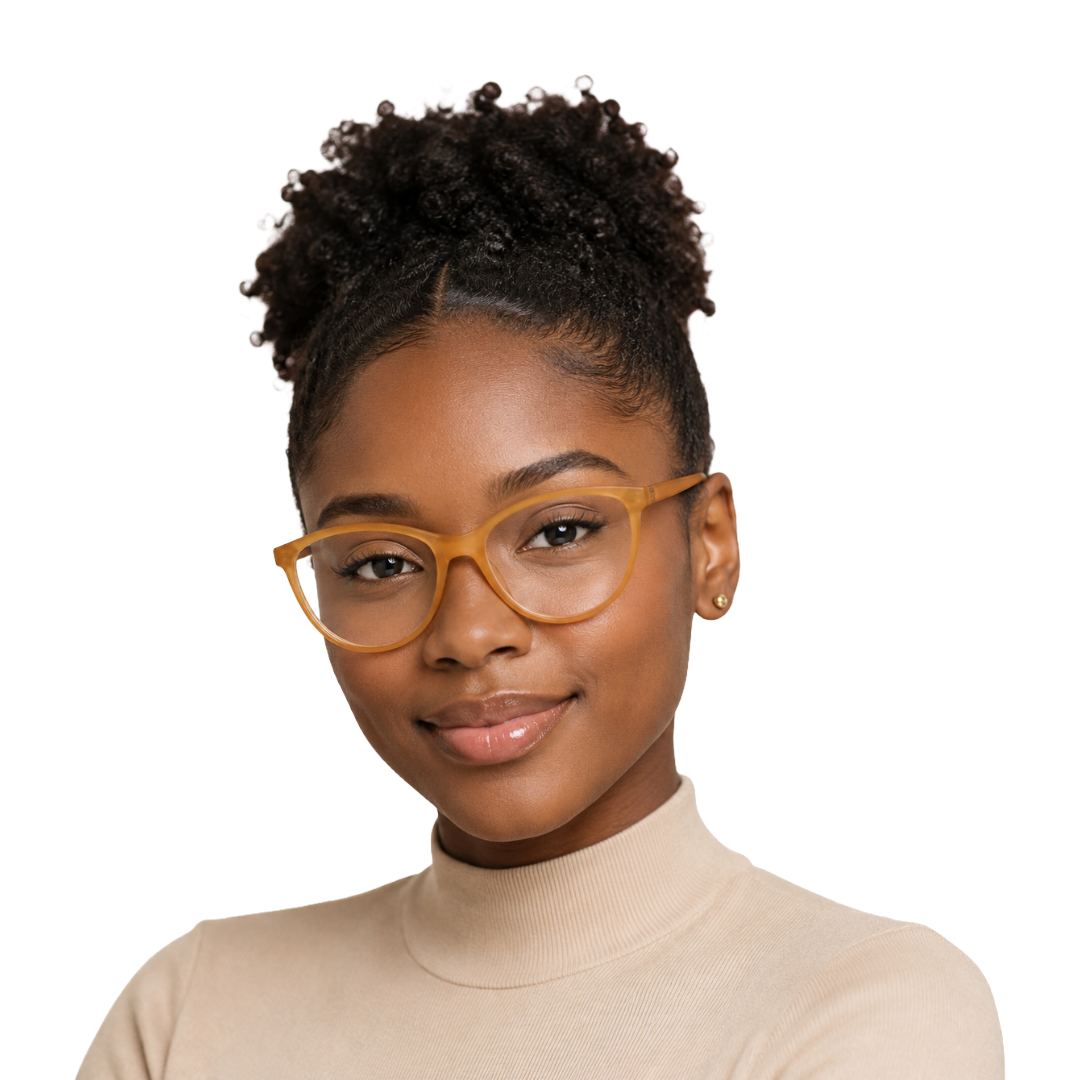Designer Cat-Eye Eyeglass Frame – Lightweight Acetate Optical Glasses | OS JJ 3210-zoom-89