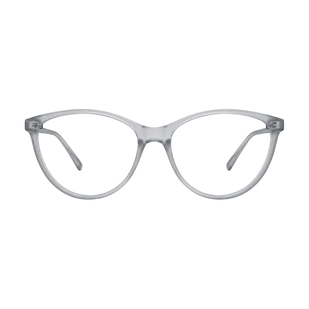 Designer Cat-Eye Eyeglass Frame – Lightweight Acetate Optical Glasses | OS JJ 3210-46