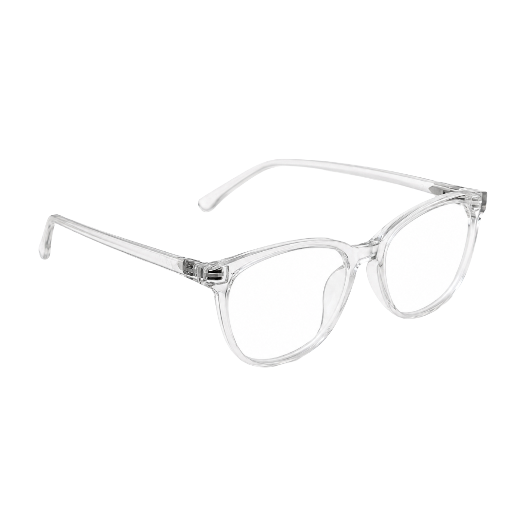 Designer Cat-Eye Eyeglass Frame – Lightweight Acetate Optical Glasses | OS JJ 3210-68
