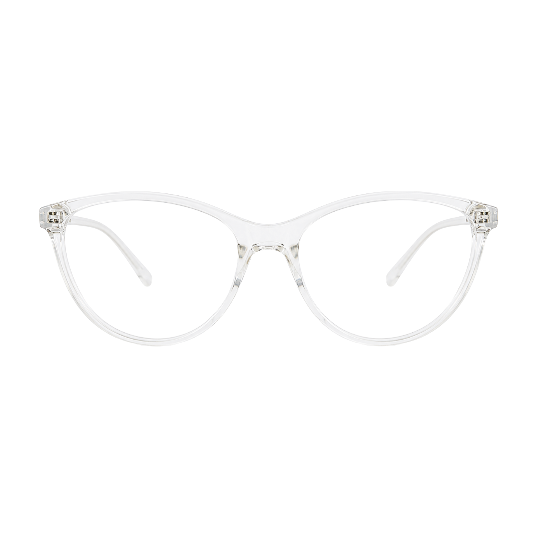 Designer Cat-Eye Eyeglass Frame – Lightweight Acetate Optical Glasses | OS JJ 3210-zoom-64