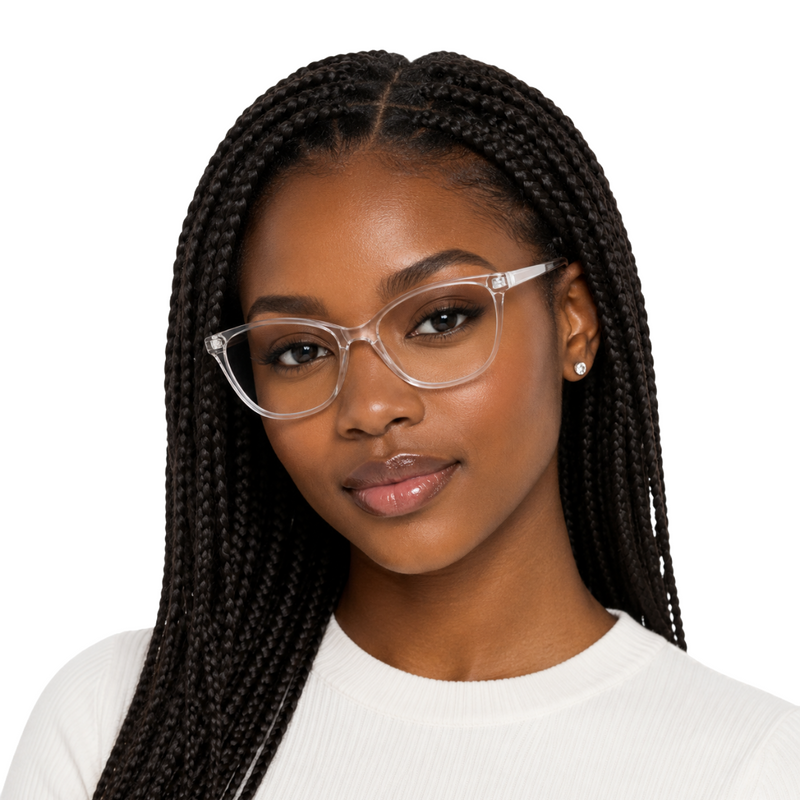 Cat-Eye Prescription Eyeglasses | OS JJ 3216-zoom-