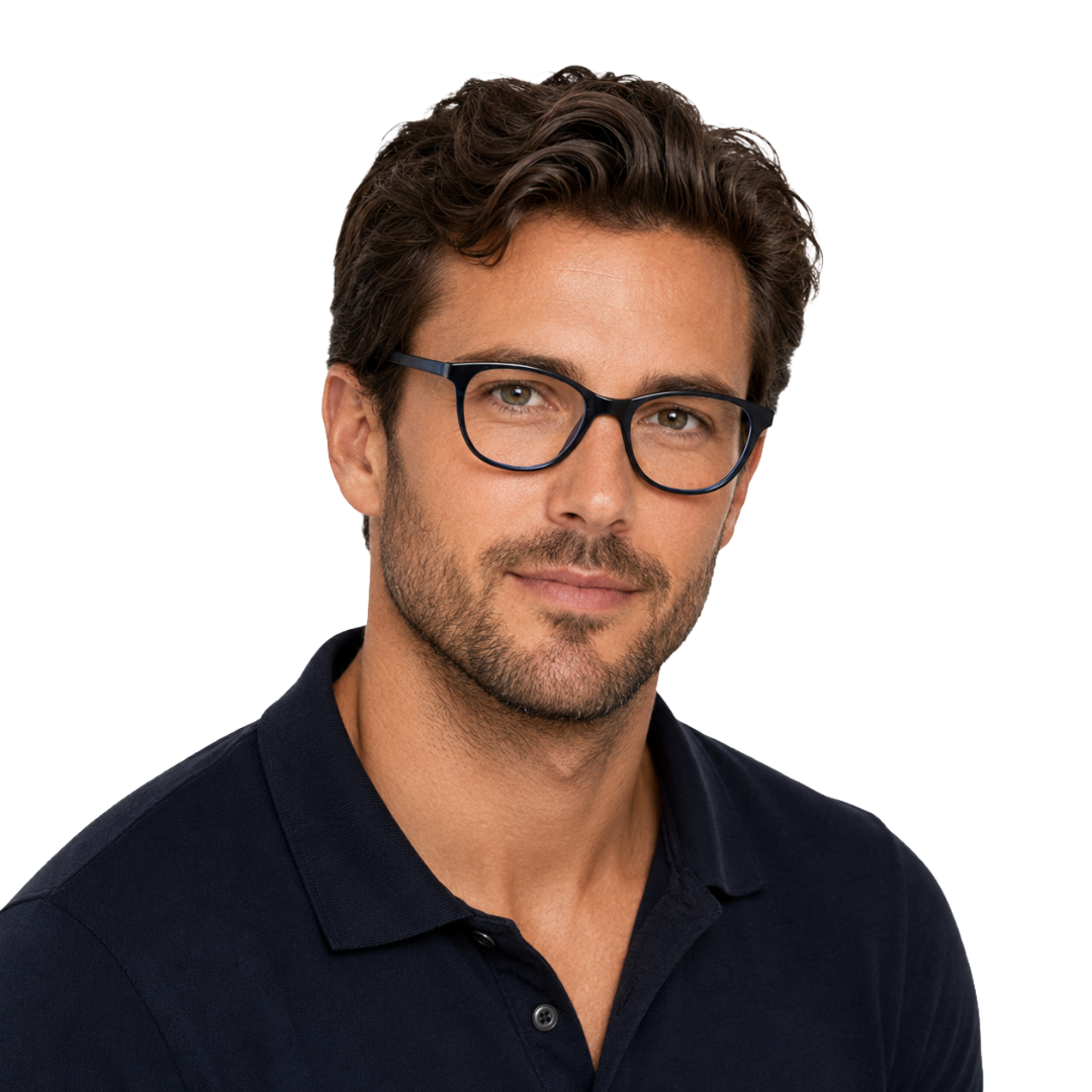 OS JJ FRAME 3218 | Round Cat-Eye Prescription Eyeglasses-34