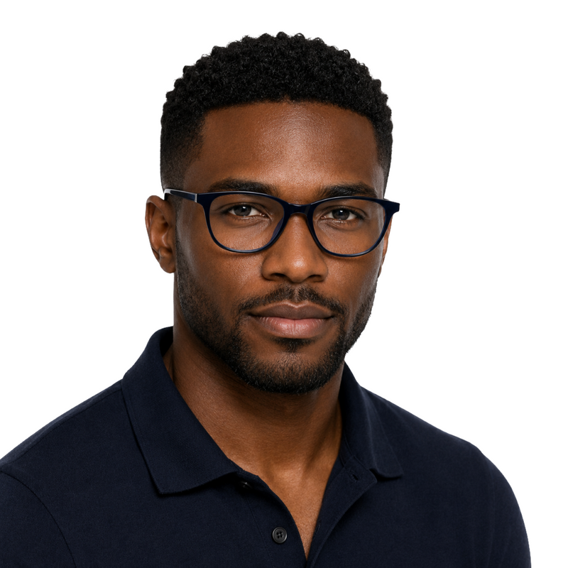 OS JJ FRAME 3218 | Round Cat-Eye Prescription Eyeglasses-zoom-