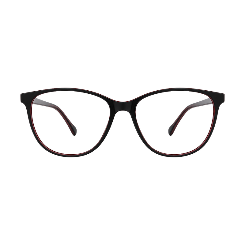 OS JJ FRAME 3218 | Round Cat-Eye Prescription Eyeglasses-zoom-