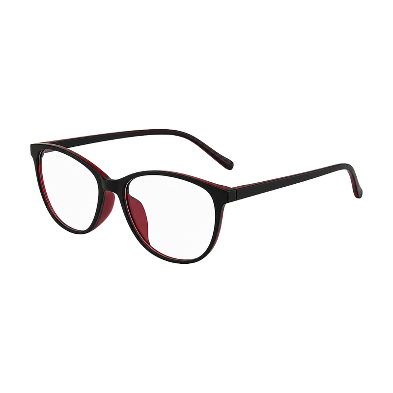 OS JJ FRAME 3218 | Round Cat-Eye Prescription Eyeglasses-zoom-