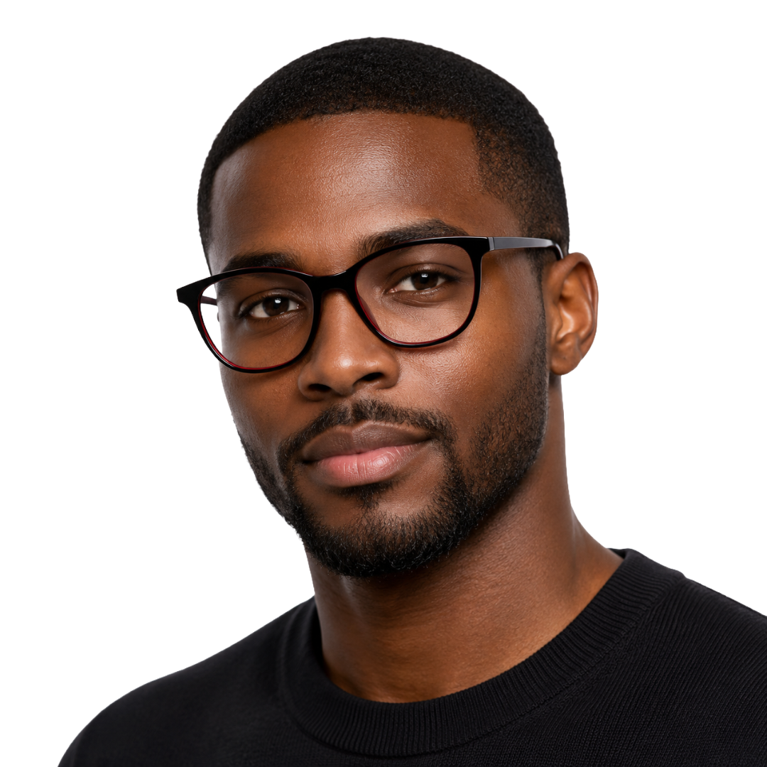 OS JJ FRAME 3218 | Round Cat-Eye Prescription Eyeglasses-9