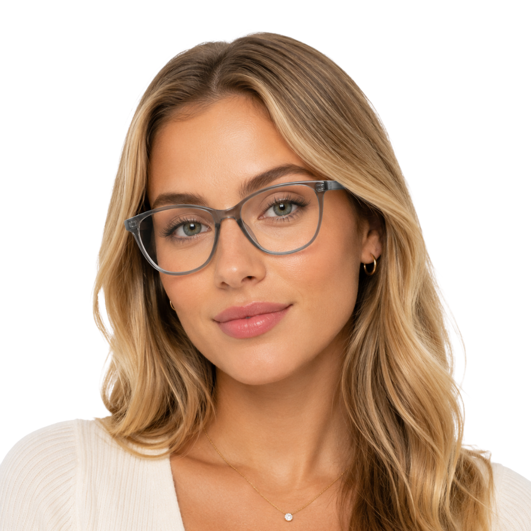 OS JJ FRAME 3218 | Round Cat-Eye Prescription Eyeglasses-43
