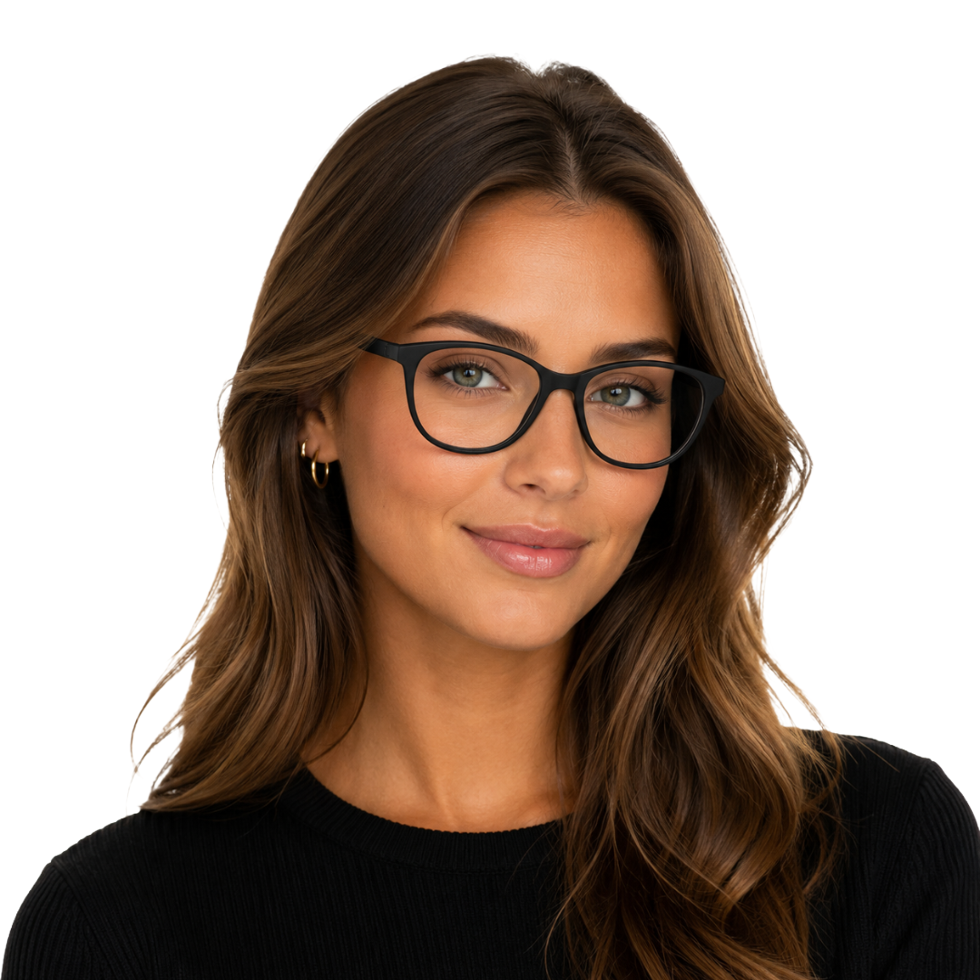 OS JJ FRAME 3218 | Round Cat-Eye Prescription Eyeglasses-24