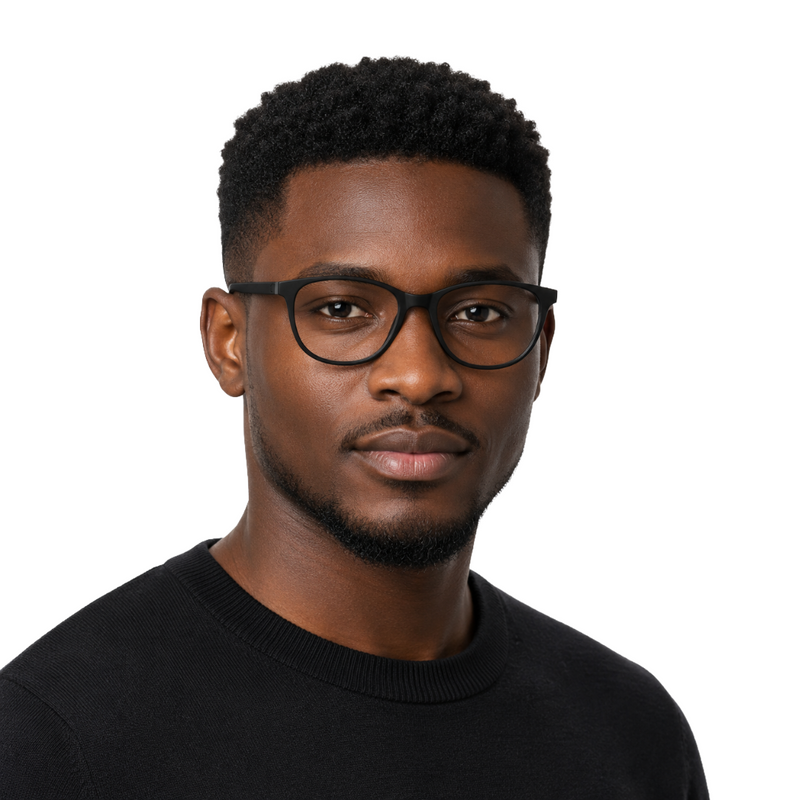 OS JJ FRAME 3218 | Round Cat-Eye Prescription Eyeglasses-zoom-