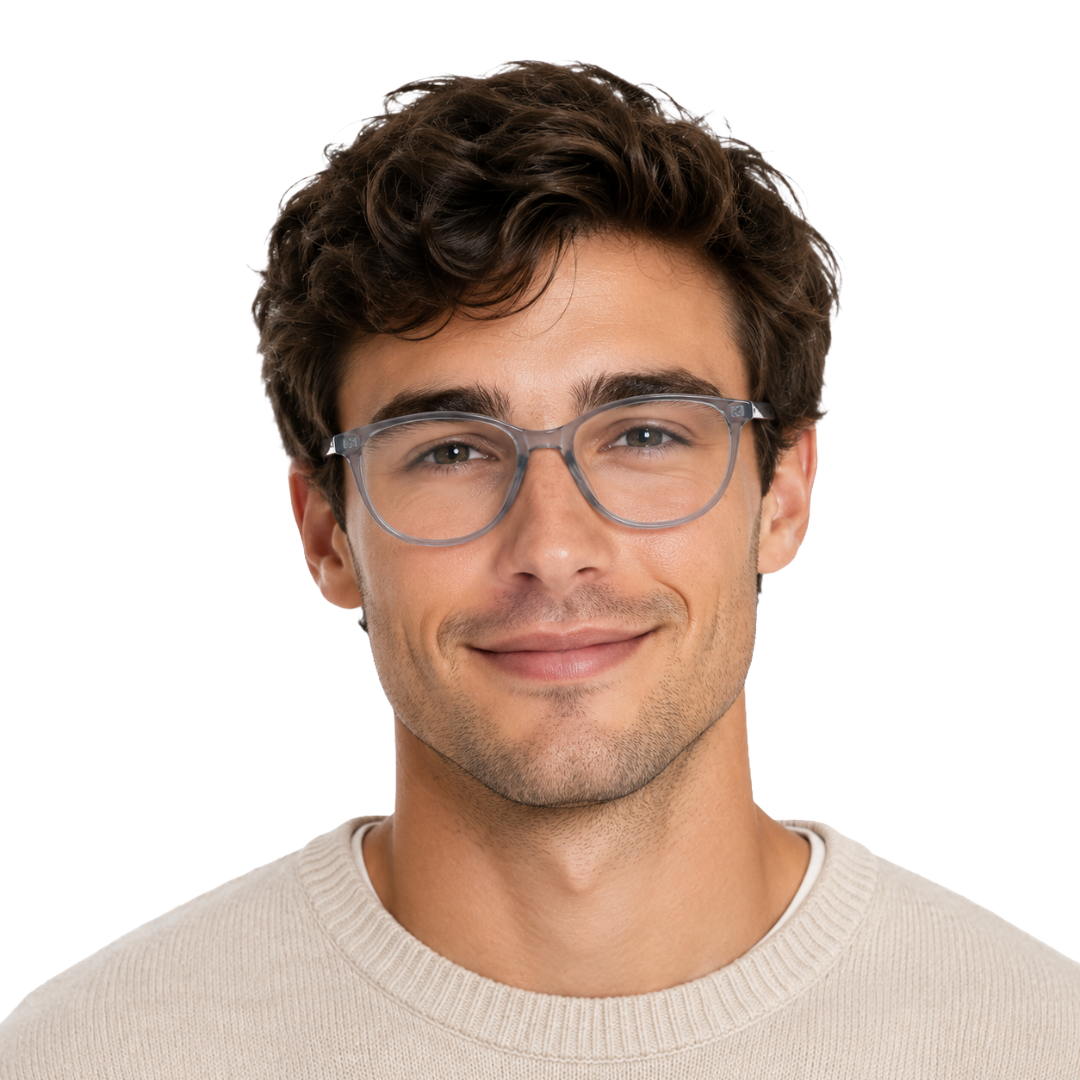 OS JJ FRAME 3218 | Round Cat-Eye Prescription Eyeglasses-52