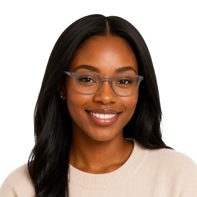 OS JJ FRAME 3218 | Round Cat-Eye Prescription Eyeglasses-zoom-
