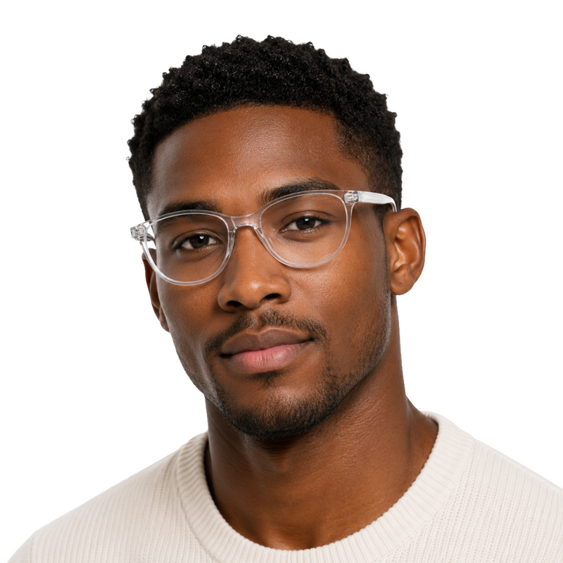 OS JJ FRAME 3218 | Round Cat-Eye Prescription Eyeglasses-zoom-