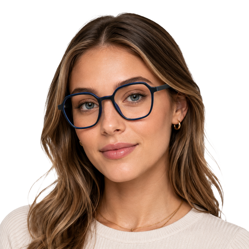 OS JJ 3223 Geometric Eyeglasses-zoom-