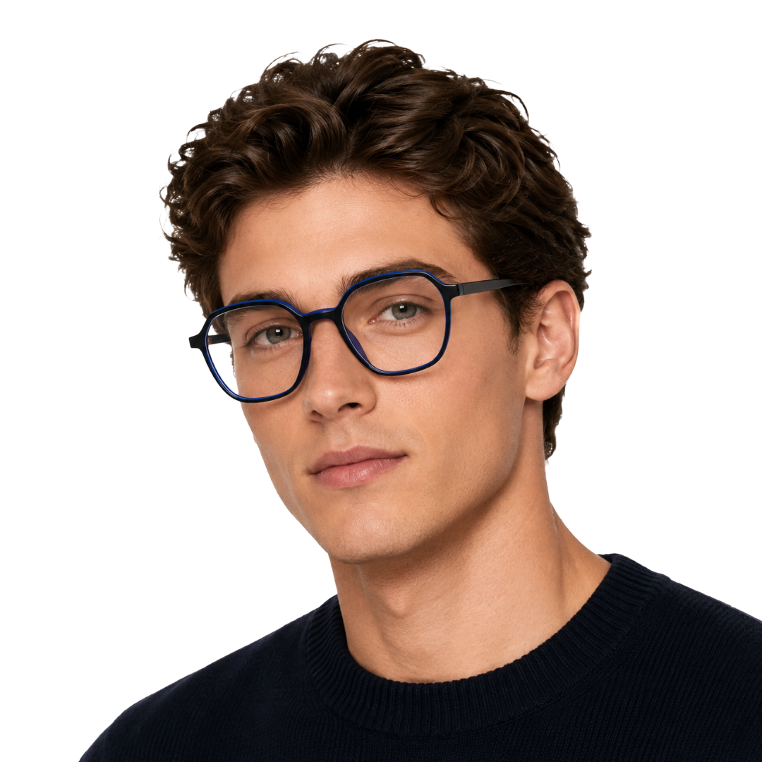 OS JJ 3223 Geometric Eyeglasses-25