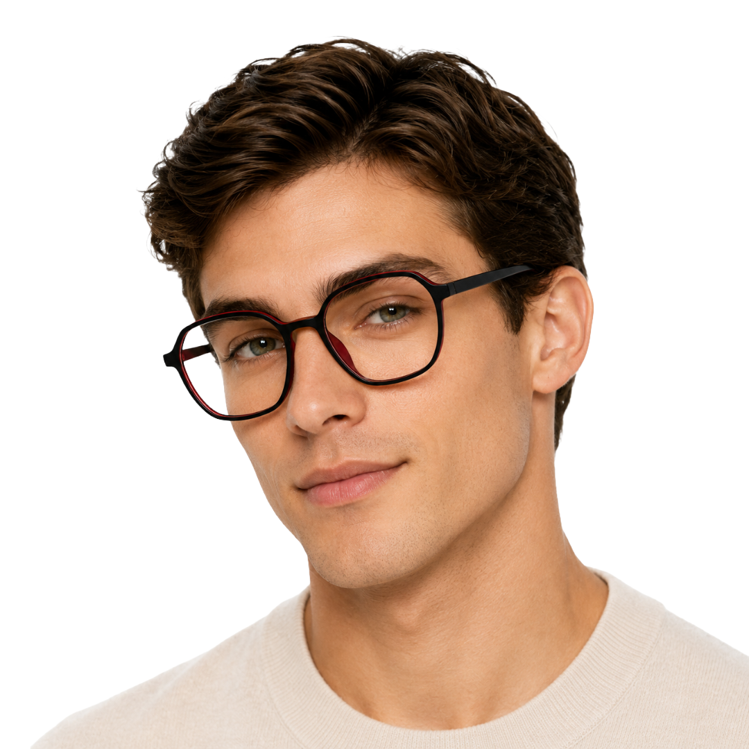 OS JJ 3223 Geometric Eyeglasses-34