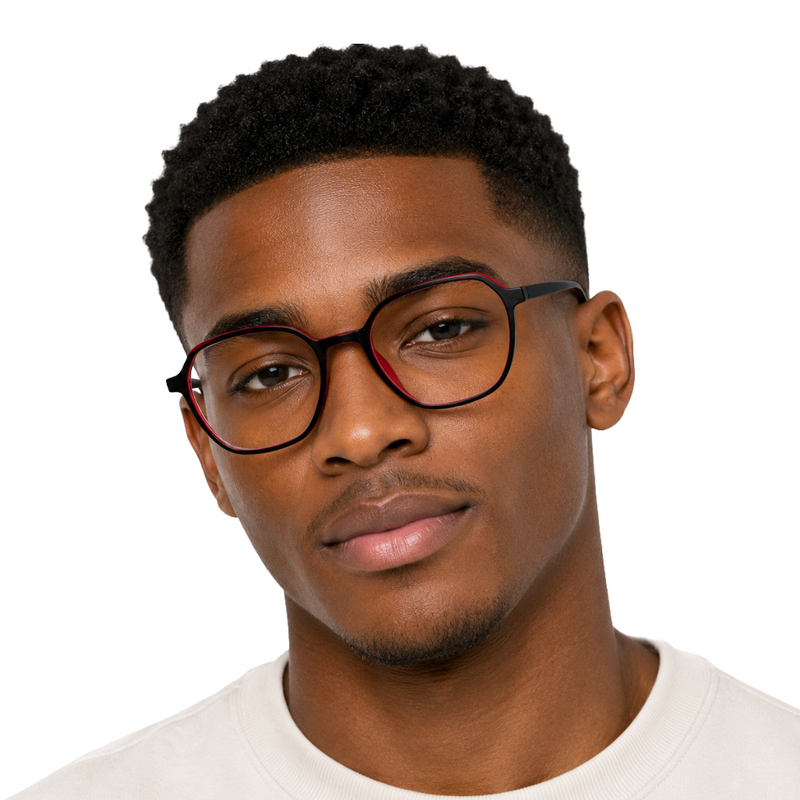 OS JJ 3223 Geometric Eyeglasses-zoom-