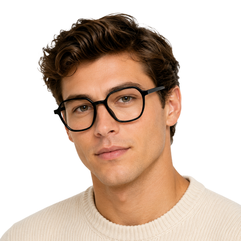 OS JJ 3223 Geometric Eyeglasses-zoom-