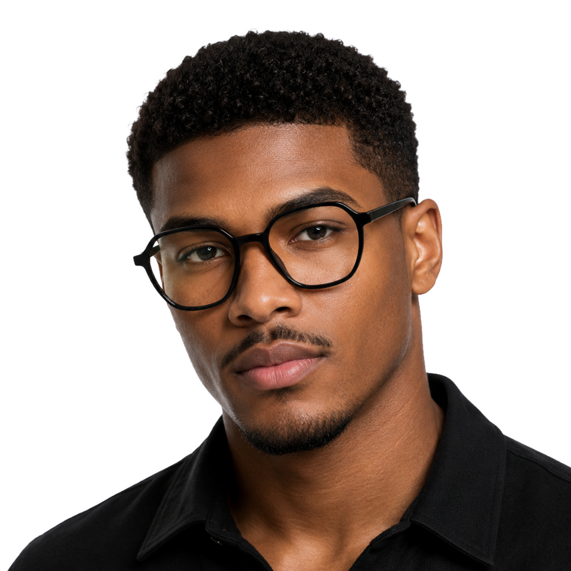 OS JJ 3223 Geometric Eyeglasses-zoom-