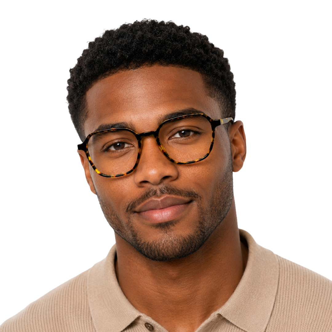 OS JJ 3223 Geometric Eyeglasses-108