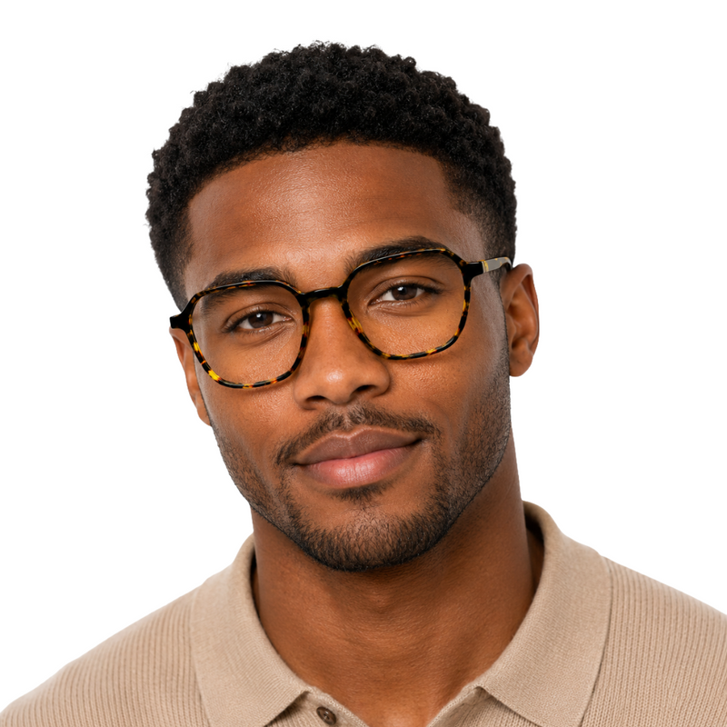 OS JJ 3223 Geometric Eyeglasses-zoom-