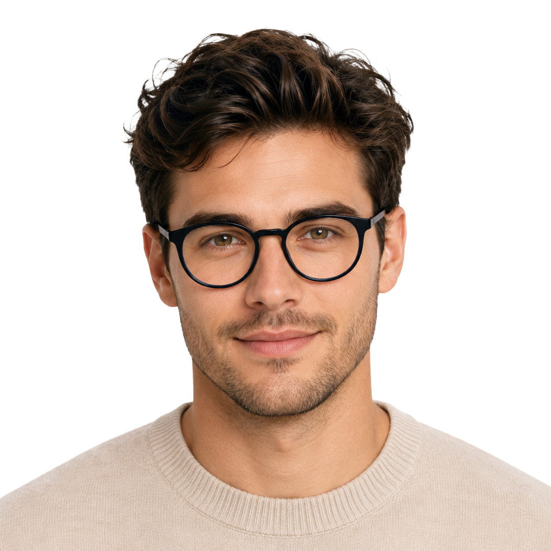 OS JJ Frame 3227 | Round Prescription Eyeglasses-zoom-54