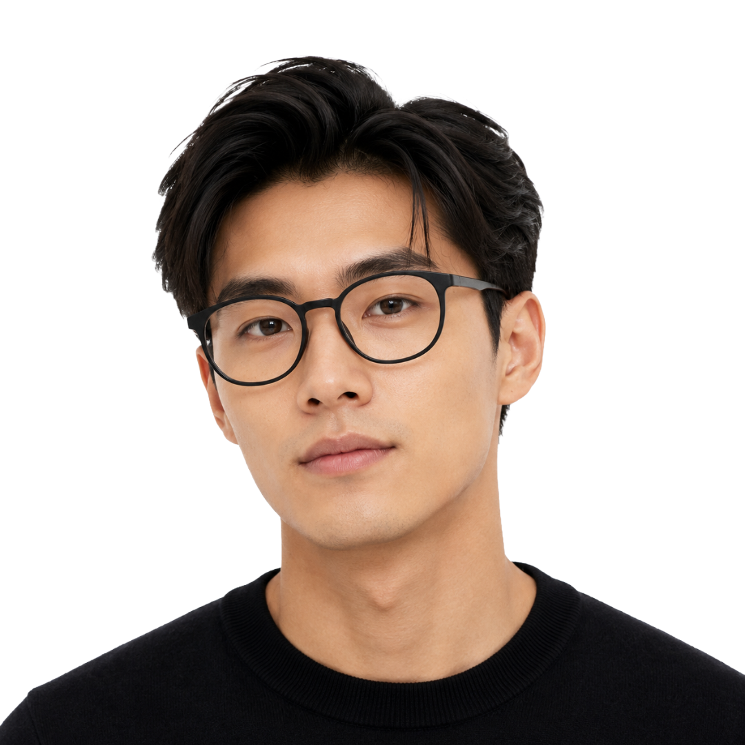 OS JJ Frame 3227 | Round Prescription Eyeglasses-16
