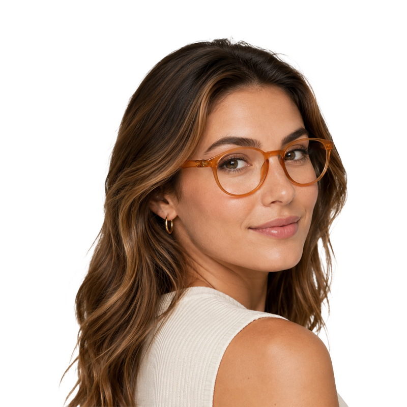 OS JJ Frame 3227 | Round Prescription Eyeglasses-zoom-