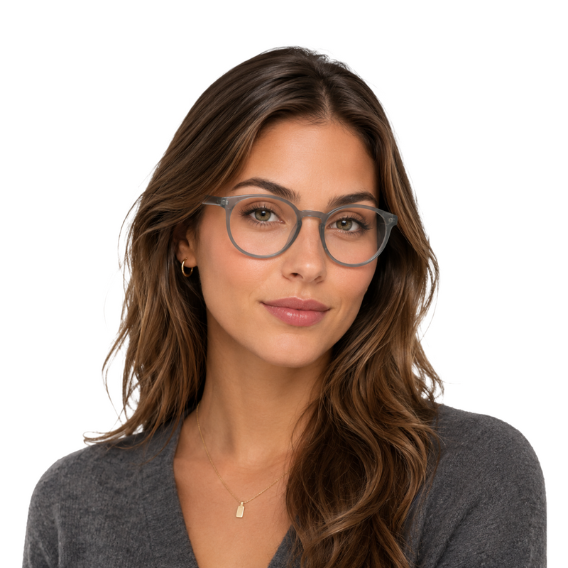 OS JJ Frame 3227 | Round Prescription Eyeglasses-zoom-