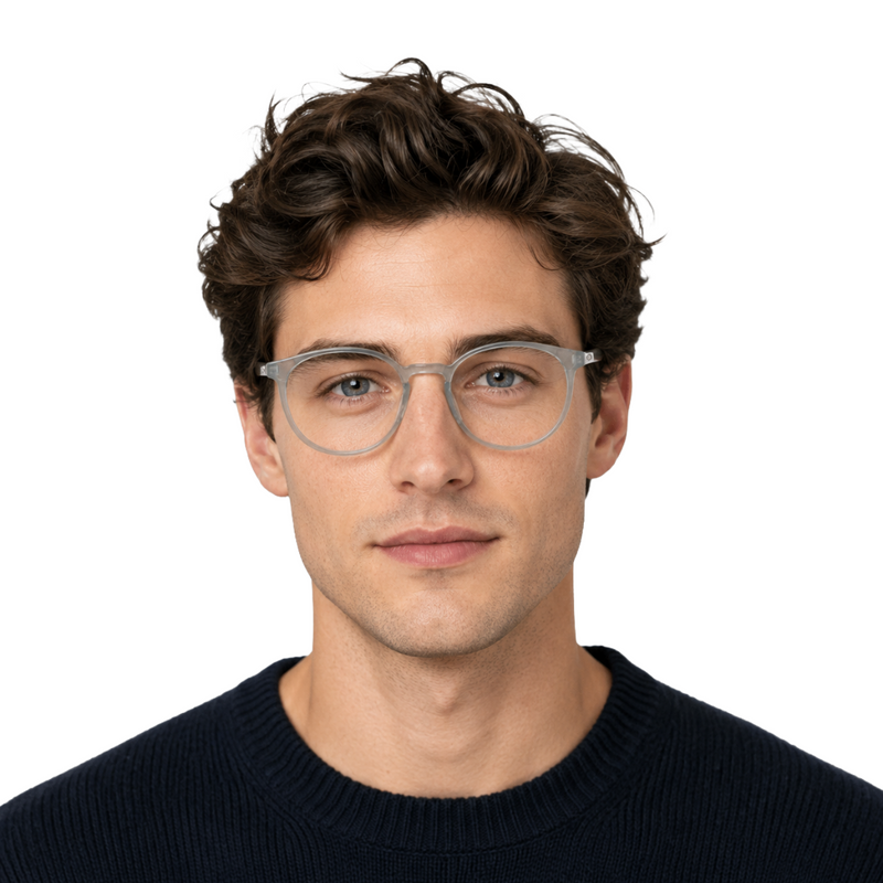 OS JJ Frame 3227 | Round Prescription Eyeglasses-zoom-