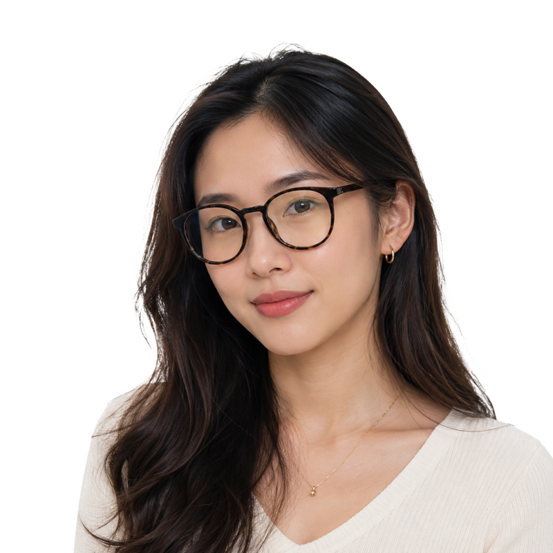 OS JJ Frame 3227 | Round Prescription Eyeglasses-zoom-