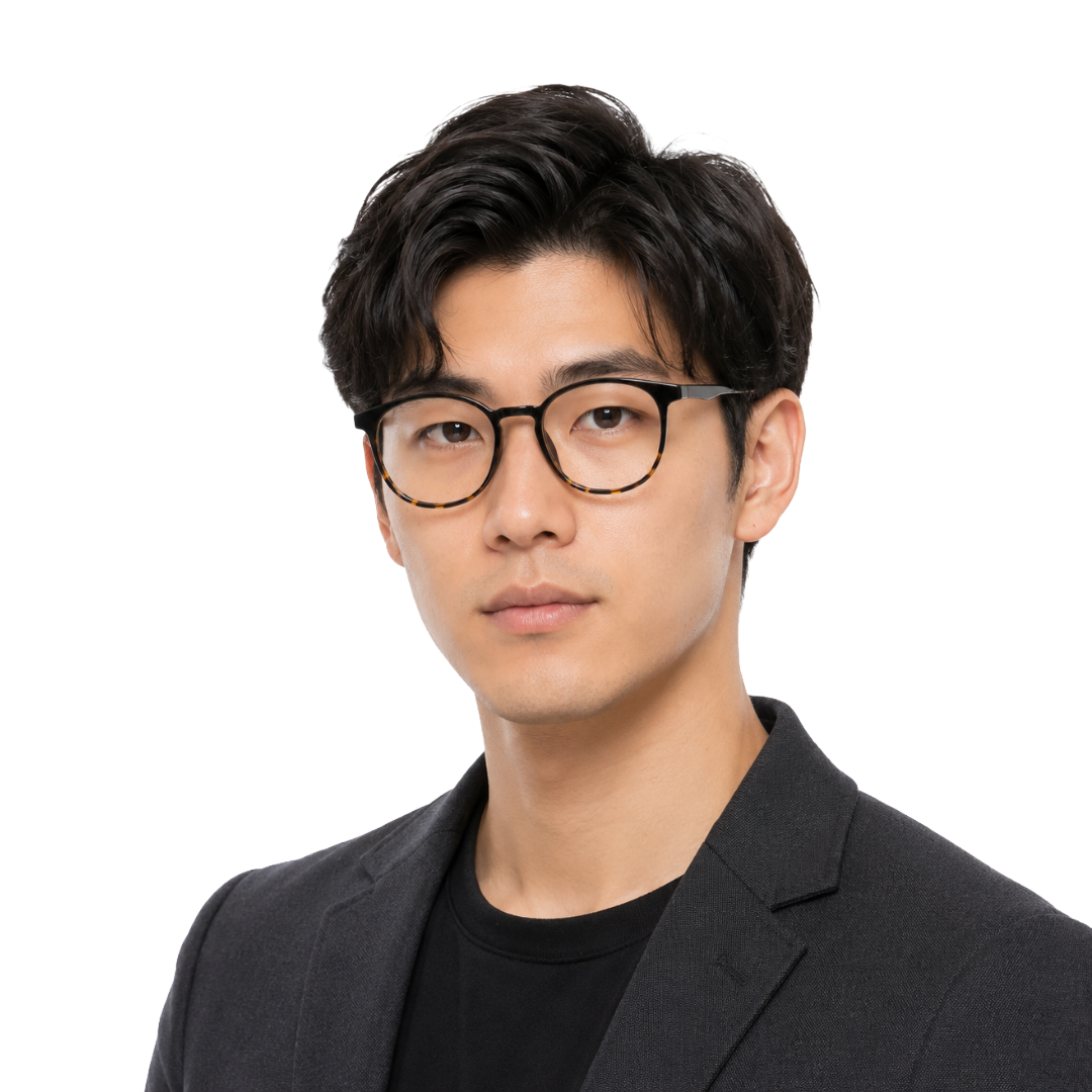 OS JJ Frame 3227 | Round Prescription Eyeglasses-6