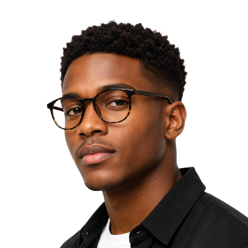 OS JJ Frame 3227 | Round Prescription Eyeglasses-zoom-