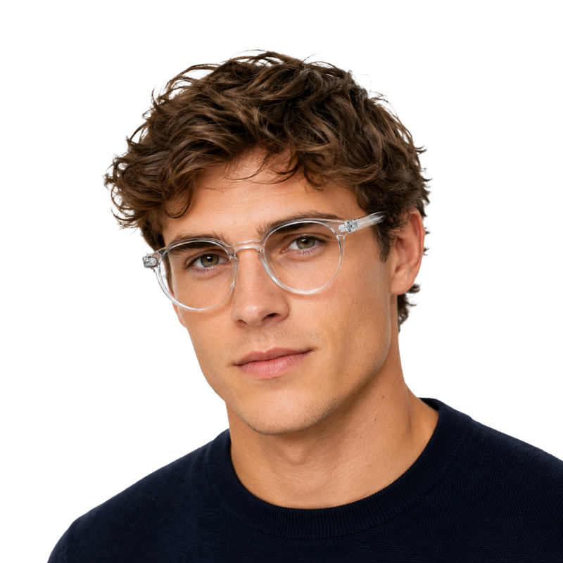 OS JJ Frame 3227 | Round Prescription Eyeglasses-zoom-