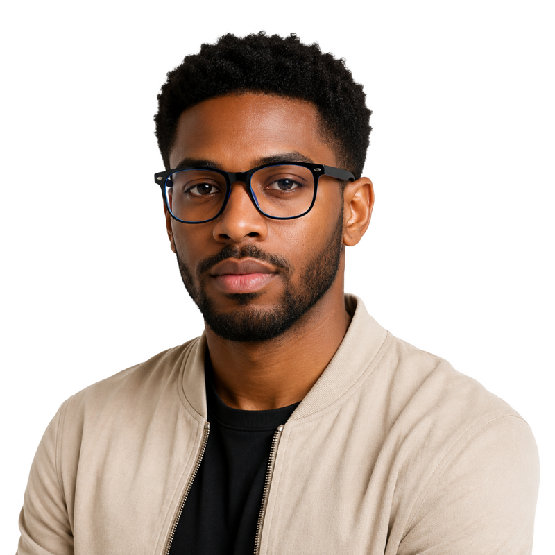 OS JJ Frames 3230 | Square Eyeglasses | Prescription Frames for Men & Women-zoom-