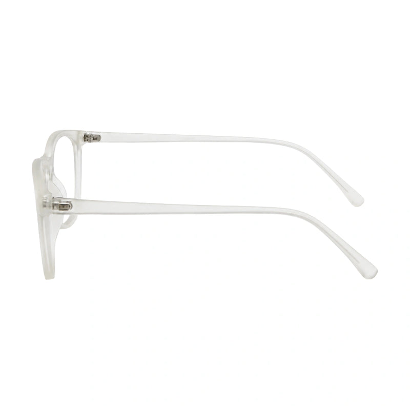 OS JJ Frame 3239 | Large Square Eyeglasses | Transparent Acetate Frames-zoom-