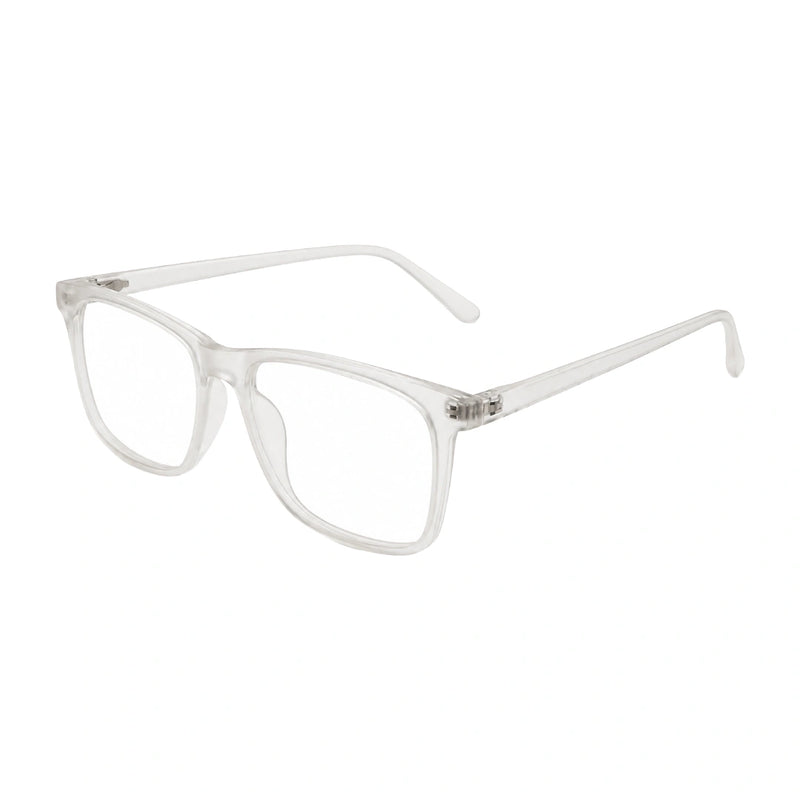 OS JJ Frame 3239 | Large Square Eyeglasses | Transparent Acetate Frames-zoom-