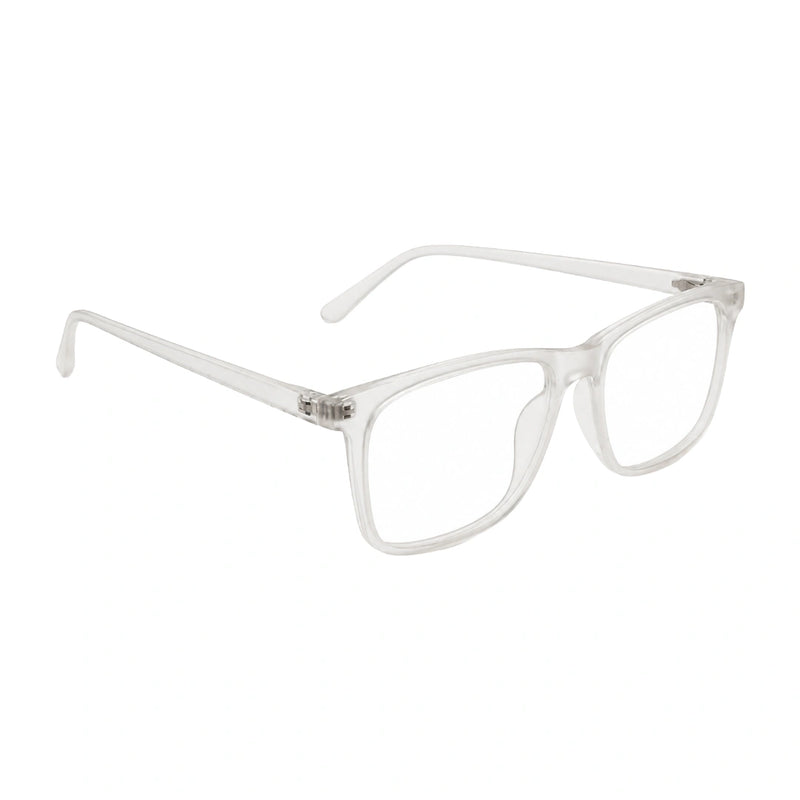 OS JJ Frame 3239 | Large Square Eyeglasses | Transparent Acetate Frames-zoom-