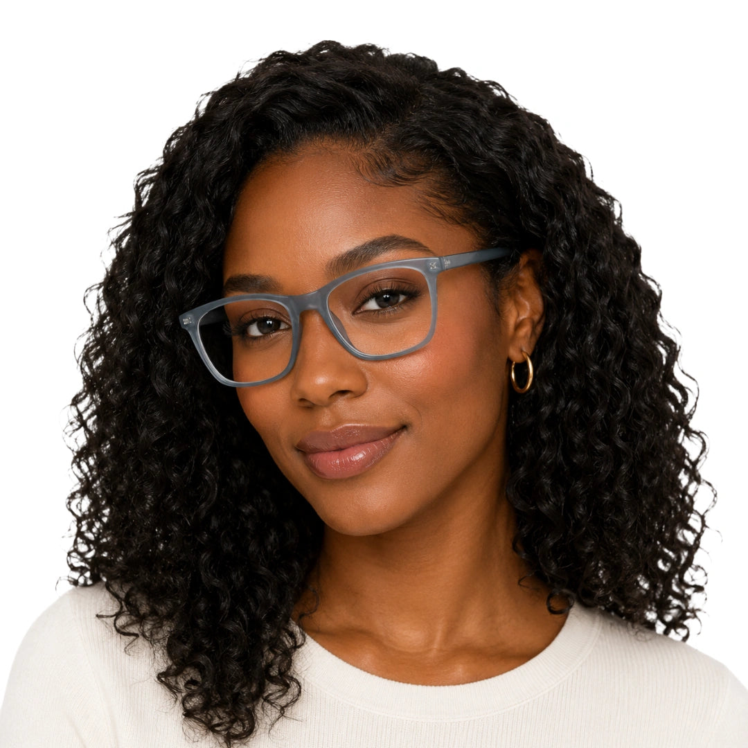 OS JJ Frame 3239 | Large Square Eyeglasses | Transparent Acetate Frames-zoom-6