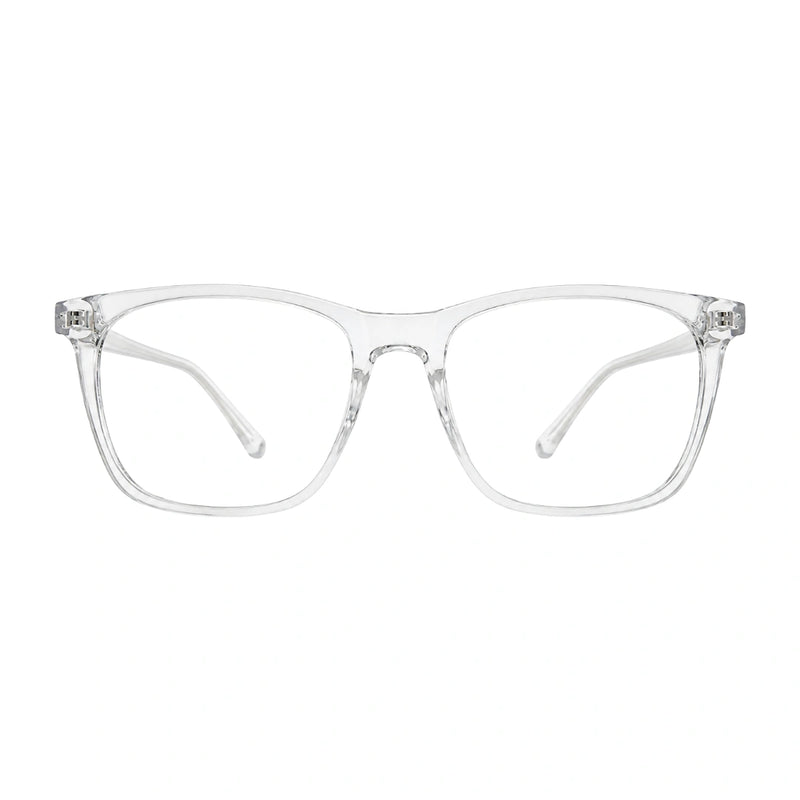 OS JJ Frame 3239 | Large Square Eyeglasses | Transparent Acetate Frames-zoom-