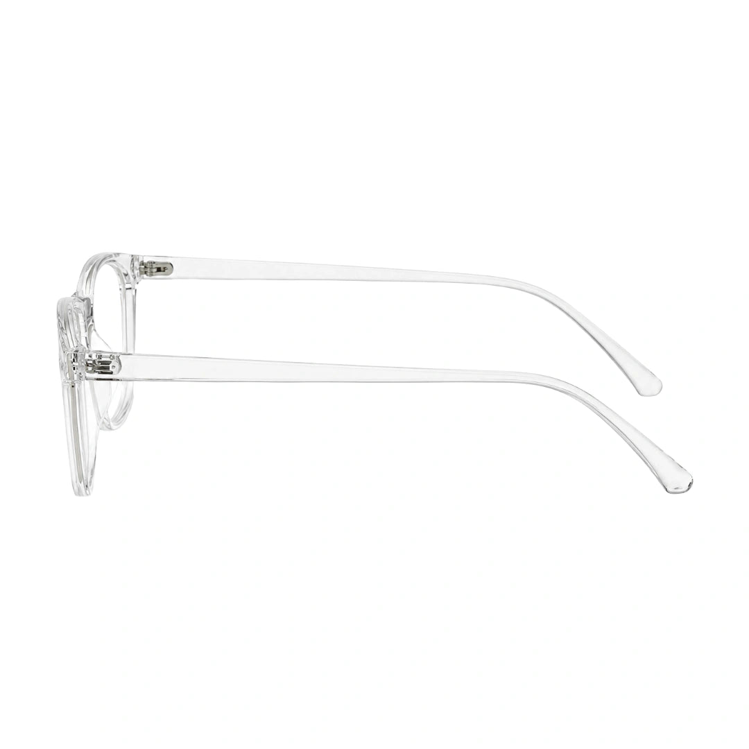 OS JJ Frame 3239 | Large Square Eyeglasses | Transparent Acetate Frames-zoom-30