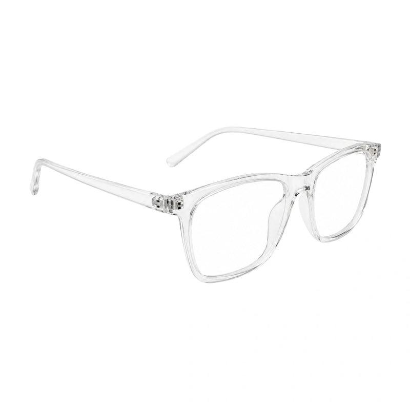 OS JJ Frame 3239 | Large Square Eyeglasses | Transparent Acetate Frames-zoom-