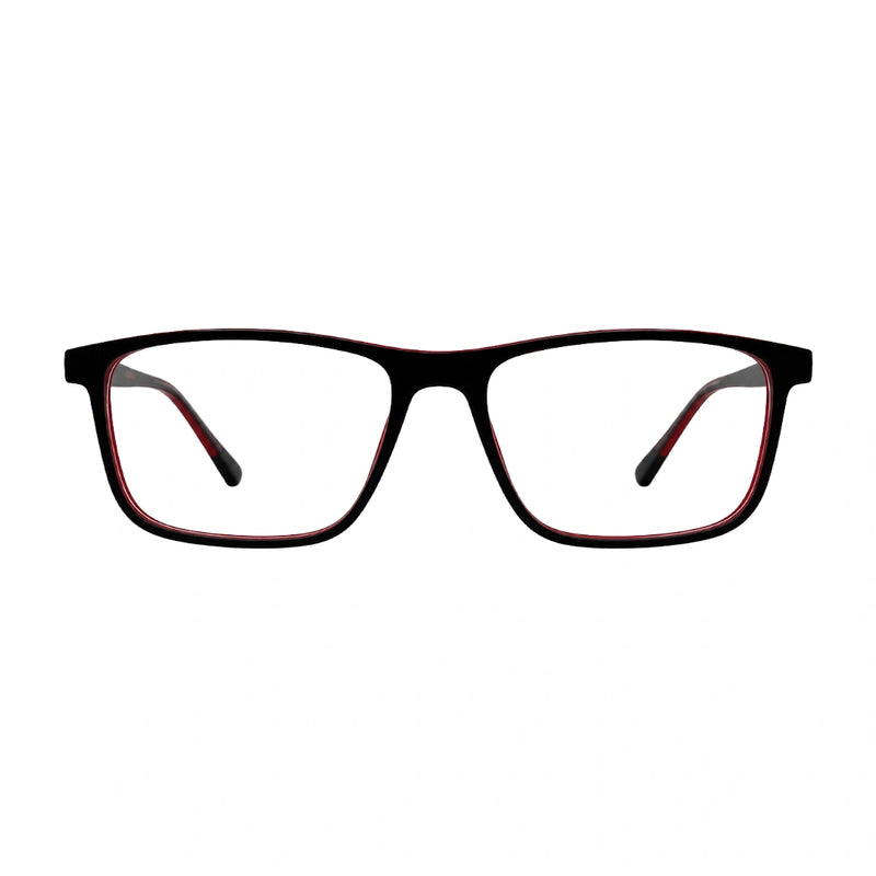 Rectangular Acetate Prescription Eyeglasses | OS JJ Frame 3240-zoom-