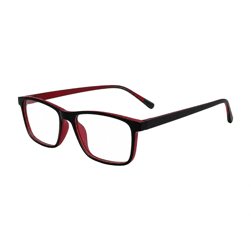 Rectangular Acetate Prescription Eyeglasses | OS JJ Frame 3240-zoom-